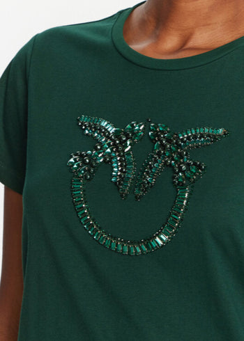 Quentin t-shirt jersey ricamo - 4